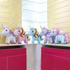 Montagem tridimensional unicórnio balão de folha de alumínio brinquedos infantis decoração de festa de aniversário cavalo arco-íris