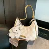 Comércio Exterior Moda de Alto Padrão Bolsa de Ombro Xadrez Feminina 2025 Novo Design de Nicho Bolsa Tote para o Dia a Dia Bolsa Dumpling