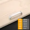 Alça de Liga de Alumínio Sólido de Luxo Leve para Porta de Armário Alça Alargada para Armário Guarda-Roupa Gaveta Alça de Alumínio Espacial para Móveis