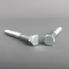 Tornillos para madera hexagonales exteriores media rosca zinc azul blanco grado 8.8 suministro de fabricantes cabeza hexagonal clavo autorroscante DIN7976