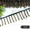 Franjas de Cristal com Miçangas Feitas à Mão, Acabamento em Renda, Acessórios de Cabelo, Acessórios para Vestuário, Fornecimento de Fábrica de Acabamento em Franja