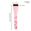 Brocha de Base One-Line Transfronteriza Estampado de Cereza Mango de Goma Corrector Sin Marcas Brocha para Mascarilla Facial Ultra Delgada Sin Polvo para Principiantes