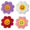 Yuanda Etiqueta Bordada por Computadora Flor Bordada Original en Toalla Pegatina Accesorios para Ropa Parche Pegatina Accesorios para Bolsos Pegatina de Tela