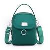 Bolso pequeño de tela, nuevo bolso bandolera de nailon para mujer, bolso para teléfono móvil de gran capacidad, bolso portátil para mujer, mini bolso impermeable