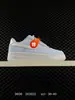 Fornecimento Exclusivo Transfronteiriço de Sapatos Putian Air Force 1'07 Couro de Cano Baixo Air Force One Tênis Esportivos Casuais para Homens e Mulheres