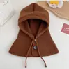 Conjunto de Gorro y Bufanda, Calentador de Cuello Otoño e Invierno, Elegante Gorro de Punto Estilo Coreano, Regalo para Mamá