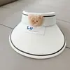 Chapéu de sol infantil uv verão novo chapéu de sol fofo chapéu de sol para atividades ao ar livre moda chapéu de sol para bebê atacado