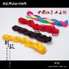 Pulsera de joyería hecha a mano DIY, cuerda trenzada, línea de jade AB, 1 mm, 1,5 mm, nudo chino, línea de borla, venta al por mayor