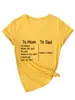 Para Mamá para Papá SOY Amazon Ebay Sitio Independiente Cómoda Versátil Elegante Camiseta de Manga Corta con Cuello en V para Mujer