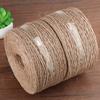 150m / 650m Por Rollo Diámetro 1mm Hilo Único Cuerda de Papel Kraft Fabricante Venta al por Mayor Ecológica Cuerda de Papel Hecha a Mano Cuerda para Etiquetas