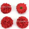 Simulación de cabeza de crisantemo de melaleuca, horquilla para el pelo, tocado, zapatos, sombrero de paja, decoración, Hanfu antiguo, accesorios fotográficos, arte floral