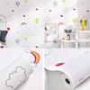 Pegatinas de pared de estilo chino con diseño de Internet Celebrator, autoadhesivas, tridimensionales, suaves, impermeables, a prueba de humedad y moho, fondo decorativo.