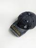Gorra de Béisbol Lavada con Agujeros Estilo Coreano Primavera, Ala Corta, Personalizada para Mujer, Ala Cortada a la Mitad para Hombre
