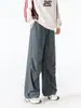 Calças Largas de Workwear Estilo Montanha para Homens, Primavera e Verão Esportes ao Ar Livre Casuais Secagem Rápida Calças de Paraquedista, Calças Táticas de Perna Reta para Caminhada Feminina