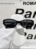 Gafas de sol ovaladas estilo coreano Cat-Eye para mujer, Gafas de sol de verano retro anti-UV, Estilo Y2K de alta gama para chica popular, Sencillas