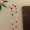 2026 Nuevo Estilo Xiu Jade Pinza para el Cabello con Patrón de Nube para Mujer con Borlas Largas, Accesorio para el Cabello Estilo Antiguo Hanfu, Pinza de Jade para Recogido Estilo Dinastía Song y Ming