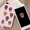 40 Adesivos de Decoração de Festa Dia dos Mortos Mexicano Adesivos de Tatuagem de Caveira de Halloween Dia dos Mortos