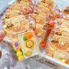 Pingente de Prato para Lanche de Pão Ry-2536 (24 Pacotes/Caixa) Brinquedo de Comida Realista Pingente Decorativo Divertido Chaveiro