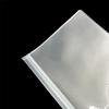 Venda de fábrica bolsa transparente de EVA auto-selante cola macia bolsa de embalagem com zíper de EVA texto brincar armazenamento de joias saco plástico