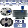 Cb-b bomba de aceite hidráulico bomba de engranajes pequeña b50 bomba hidráulica b32 alta presión b63 miniatura cbb una b10 b16 acero