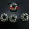 Colección de Accesorios de Cuentas de Plata Chapadas en Cobre Antiguo de Alta Calidad que Conservan el Color y Cuentas Espaciadoras, Joyería Metálica Variada al por Mayor de Fabricantes