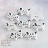 Botones de Animales Cachorros de Dibujos Animados Cuentas de Cerámica Hecho a Mano DIY Joyería Pulseras Accesorios para Ropa Materiales Colgantes de Cuentas Sueltas