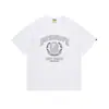 Camiseta estilosa japonesa da marca Ape Kikai Maneki Neko de manga curta para homens e mulheres, adolescentes, moda de rua e campus, camiseta juvenil de manga curta