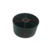 Ventas Directas de Fábrica 50X30 mm Patas Redondas de Plástico para Sofá Patas de Plástico para Sofá Patas de Plástico Negras para Muebles Patas de Mesa