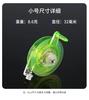 Carrete de mano rueda Jiaojiang rueda Taizhou carrete de alambre de aleación de aluminio rueda de bobinado carrete de pesca de descarga rueda de línea de pesca tradicional