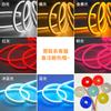 Luz de neón USB de silicona flexible LED con bajo voltaje de 5 V, luz de atmósfera 612, barra de luz de señalización publicitaria táctil impermeable