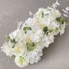 Nuevos Arreglos Florales Artificiales para Bodas, Decoraciones de Flores de Seda, Follaje, Muros Florales de Hotel, Arreglos Florales para Pasillos, Arte Floral de Boda