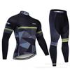 2023 Novo Espelho Cruzado E-commerce Manga Longa Nw Roupa de Esporte para Ciclismo de Estrada e Mountain Bike Equipamento Atacado