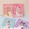 Libreta Espiral A5 de Dibujos Animados Sanrio Páginas de Colores Notas para Estudiantes de Primaria Notas de Mensajes Papelería Infantil Linda Libreta Coolo