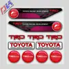 Pegatinas Personalizadas de Modificación de Coches de Carreras Pegatinas para Carrocería de Coche Motocicleta Lateral 3D Modificación de Carrocería Pegatinas de Patrocinador para Coche
