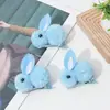 Pasador de Pelo de Conejo Estilo Coreano Moderno de 7 cm para Niños, Goma para el Cabello de Conejo de Peluche, Anillo para el Cabello Lindo Femenino Ins, Hecho a Mano