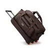 Bolsa de Viaje con Carrito de Tela Oxford Transfronteriza Extensible para Hombres y Mujeres Bolsa de Consignación Extensible Bolsa de Equipaje para Salida