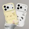 Funda con cara de animal adecuada para Apple 17 Pro Max, iPhone 16 silicona transparente, 14 con soporte, 15 de dibujos animados, 13 para mujeres