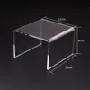 Soporte de Exhibición de Espejo Acrílico en Forma de U Sello de Cerámica Artesanías de Museo Coleccionables Antigüedades Almacenamiento