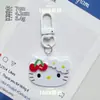 Nuevo Llavero de Acrílico Kt Linda Chica de Dibujos Animados Colgante Dulce Accesorios para Pareja Mejor Amiga Regalo para Estudiante Bolsa