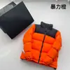 Versión americana de la chaqueta TNF1996 de North Face Chaqueta para Hombres y Mujeres Moda Combinación Perfecta Pareja Impermeable Cortavientos Cálida Chaqueta de Plumas