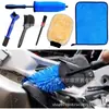 Amazon Explosions Juego de 6 Piezas de Cepillos de Detalle para Limpieza de Coches Nylon Limpieza Traje de Lavado de Coches Cepillo para Lavar Coches