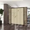 Biombo Plegable para Sala de Estar, Hotel, Dormitorio, Hogar, Estilo Chino Nuevo, Oficina, Móvil, Entrada, Divisor Minimalista Moderno