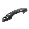 Adecuado para BYD Qin Plus cubierta protectora de manija de puerta moldura decorativa kit de carrocería pequeño modificación de coche fibra de carbono