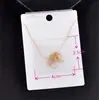 Papel vainilla juego completo de tarjetas de accesorios aretes aretes collar pinza para el pelo pulsera liga para el pelo anillo broche tarjeta de papel