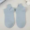 Calcetines de Primavera y Verano Calcetines Cortos para Mujer Color Sólido Transpirables de Algodón Calcetines Deportivos para Pareja Calcetines Deportivos para Correr Listos para la Venta