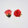 Atacado de Cabeças de Flores de Rosa Artificiais, Acessórios Semi-Acabados para Arranjos de Flores, Flores Artificiais Multiuso para Decoração de Cenários