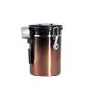 Tarro Sellado de Acero Inoxidable para el Hogar al Mayoreo Tarro de Almacenamiento de Granos de Café para Cocina Frijoles a Prueba de Humedad Gran Capacidad Tarro para Leche en Polvo