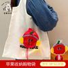 Tengyi original ins estilo cartoon filhote de cachorro saco de armazenamento dobrável saco de compras portátil grande capacidade saco de proteção ambiental