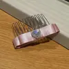 Pente ondulado invertido de acetato para mulheres, novo modelo 2026, pente para dar volume alto na coroa, presilha para franja, ferramenta para arrumar o cabelo, acessório de cabelo