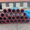 Tubo de borracha com flange de grande diâmetro, tubo de arame de aço, tubo absorvente de borracha para drenagem de lama com arame de aço, tubo com esqueleto de arame de aço, tubo reforçado em espiral